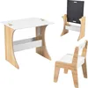 Relaxdays Kindersitzgruppe, 2-tlg., Kindertisch mit Stuhl, Produktbild-Vorschau 1