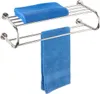 WENKO Wand Regal Bad Ablage Edelstahl Handtuch Halter Produktbild-Vorschau 4