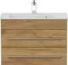 Badmöbel Waschplatz "Portus 700 SlimLine" 70 cm Eiche Gold Produktbild-Vorschau 8