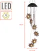 2.06 LED solárny zvonkohra so 4 zvukovými lištami - cca 75 Náhľad obrázku produktu 2