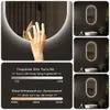LoXa miroir de salle de bain Fiona 40×80 cm ovale - LED, Voir les images du produit 3