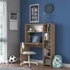 skye-decor, Schreibtisch Eiche, 113.2 x 141.8 x 40 cm, Produktbild-Vorschau 2