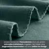 Fleecedecke dunkelgrün aus 100% recyceltem Material + Produktbild-Vorschau 4