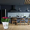 Hahn und Huhn Blumentopf mit Eiern Produktbild-Vorschau 6