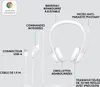 Logitech H390 USB-Headset grau, weiß Produktbild-Vorschau 6