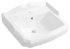 Aqualine ANTIK Keramik-Waschtisch, 58x47 cm, Weiß Produktbild-Vorschau 1