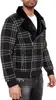 Red Bridge Herren Jacke Asymmetric Checkered Fur Schwarz XL Produktbild-Vorschau 9