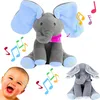 Elefante Interattivo Akuku Peluche Elefantino Morbido Blu Anteprima dell’immagine prodotto 9