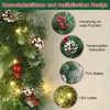VA-Cerulean Weihnachtsgirlande mit Schnee-Effekt, Produktbild-Vorschau 3