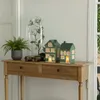 Set de maisons photophores, maisons décoratives en Voir les images du produit 8