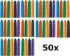 150 Füllerpatronen / 100 blaue Tintenpatronen + 50 farbige Produktbild-Vorschau 3
