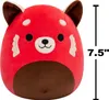 Squishmallows Panda Rouge Cici Voir les images du produit 12