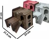 Hamsterhaus Mäusehaus Nagerhaus Holz Rosa 2-stöckig mit Produktbild-Vorschau 19