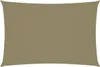 vidaXL Voile d'ombrage Oxford Rectangulaire 3x5 m Beige Voir les images du produit 16
