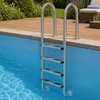 Zelsius Edelstahl Poolleiter mit 4 Stufen, 50 x 35 x 182 Produktbild-Vorschau 2
