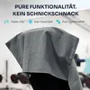 YUMUVE Fitnesshandtuch 125x50 cm | Geräteüberzug | Hellgrau Produktbild-Vorschau 6