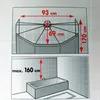 Spirella Duschspinne Duschfaltschirm "Ombrella" weiß Produktbild-Vorschau 12