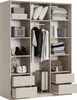 Masseno Schiebetürenschrank VARO 150/205/60 cm Produktbild-Vorschau 3