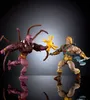 Two action figures, He-Man and Vecna, in a dynamic pose, appearing to battle. Produktbild-Vorschau