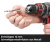 Einhell TP-CD 18/60 Li-i BL Akku Schlagbohrer Produktbild-Vorschau 8