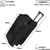 Trolleytasche Reisetasche Rollentasche Sporttasche Gr.XL Produktbild-Vorschau 2