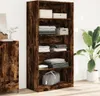 Kleiderschrank Räuchereiche 100x50x200 cm Holzwerkstoff Produktbild-Vorschau 2