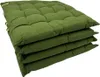 HOME ELEMENTS Cuscino trapuntato, 40 x 40 cm, verde menta, Anteprima dell’immagine prodotto 2