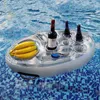 Nadmuchiwany Stolik Do Jacuzzi Basenu Barek Szary Podgląd zdjęcia produktu 2