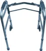 Déambulateur pliable en aluminium à 2 roues et 2 embouts Voir les images du produit 5