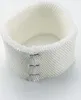 A white honeycomb-shaped filter is shown against a white background. Produktbild-Vorschau