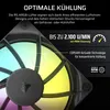 Corsair RS120 ARGB, Ventilator, 12 cm, 420 RPM, 2100 RPM, Produktbild-Vorschau 21