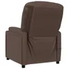 The back view of a brown recliner chair. Anteprima dell’immagine prodotto