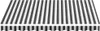 A striped awning with a scalloped edge. Náhľad obrázku produktu