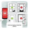 Kit di allarme wireless HUXGO modello HXA502 B, con sirena Anteprima dell’immagine prodotto 2