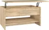 A coffee table with a lift-top mechanism, shown in an open state. Produktbild-Vorschau