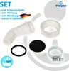 tecuro 45° Geräteanschlusstülle 1 Zoll  UWM, Tülle 19-23 Produktbild-Vorschau 3