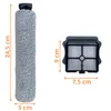 Two cleaning accessories for a floor cleaner are shown side-by-side with dimensions indicated. Produktbild-Vorschau