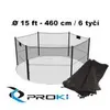 Trampolin Sicherheitsnetz 4,60m 15ft Ersatznetz für Produktbild-Vorschau 2