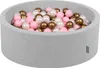 KiddyMoon 90x30cm/300 míčků ∅ 7cm Kulatý Suchý Bazén s Náhled obrázku produktu 1