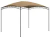 vidaXL Pavillon 3x4x2,65 m Taupe 180 g/m² Produktbild-Vorschau 5