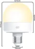 A white LED light bulb with dimensions indicated by measurement lines and text. Voir les images du produit