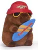 Capybara Plüschtier 25 cm mit Surfbrett Spruch Capy Vibes Produktbild-Vorschau 4