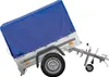 Anhänger 150 KIPP 150x106 cm [mit blauer Hochplane, Produktbild-Vorschau 5