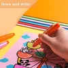 200 Blatt Buntes Papier A4, Farbiges Faltpapier in 20 Produktbild-Vorschau 3