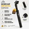 BikePeak Sattelstütze gefedert - Für jedes Gewicht - Größe Produktbild-Vorschau 4
