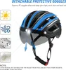 Abnehmbares magnetisches Visier fuer Fahrradhelm UV-Schutz Produktbild-Vorschau 7