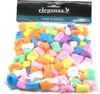 Haargummi Zopfgummi 100 Stück bunt klein Elastisch Zopfband Produktbild-Vorschau 1