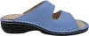 Finn Comfort Sansibar Pantolette Blau Produktbild-Vorschau 4