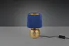 Lampe de table SOPHIA dorée et bleu marine, 1xE14x40W, Voir les images du produit 2