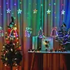 3m LED Weihnachten Stern Lichterkette Lichtervorhang Produktbild-Vorschau 3